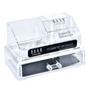 Elle 10 Compartment 2 Tier Cosmetic Organizer